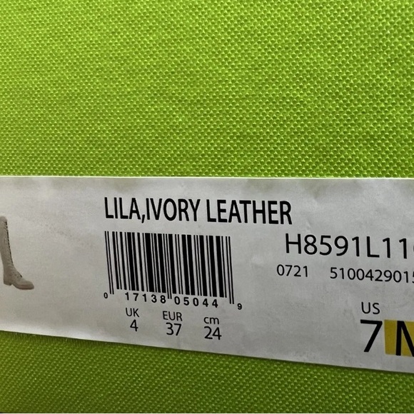 Sam Edelman Womens Lila Womens Boot Ivory 7 M - Picture 6 of 6